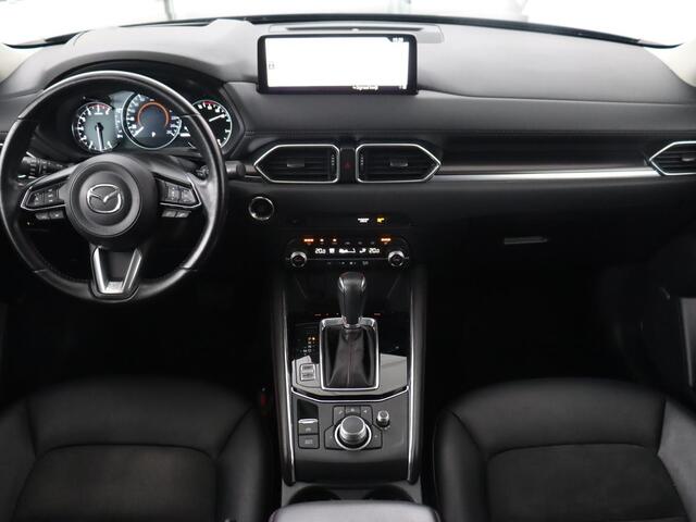 Mazda CX-5 2.0 SkyActiv-G 165 Sportive | Leder/Alcantara | Trekhaak | Head-Up | Adaptive cruise | 360 Camera | Stoel & stuurverwarming | Navigatie | Full LED | Keyless | Carplay | 19'' lichtmetalen velgen