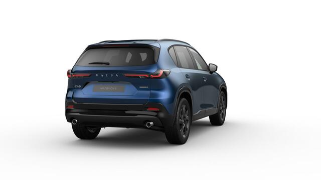 Mazda CX-5 Homura - Zwart lederen interieur | 19-inch lichtmetalen velgen, Black | Alarmsysteem | Automatisch dimmende binnenspiegel met randloos design