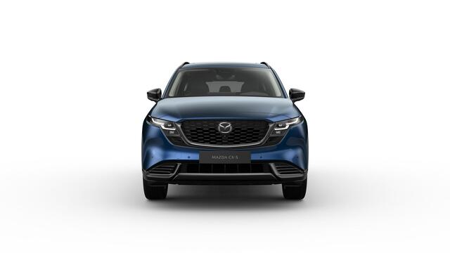 Mazda CX-5 Homura - Zwart lederen interieur | 19-inch lichtmetalen velgen, Black | Alarmsysteem | Automatisch dimmende binnenspiegel met randloos design