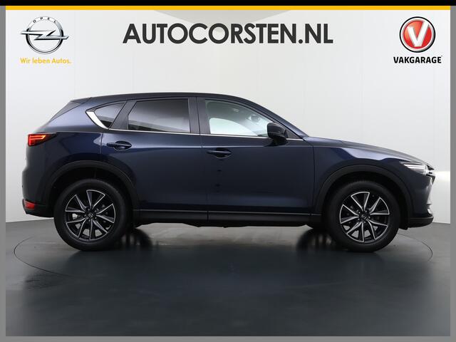 Mazda CX-5 2.0I AUT.6 165pk GT M Elektr.Stoel+Leer+Geheugen+Verwarmd Trekhaak Bose®-Audio Apple Carplay Android Auto Navi Camera Stoel+Stuurverwarming Pdc SkyActiv-G Sky Lease Dodehoek detector Cruise control Led Privacy Glas Bluetooth Lmv 19" Origineel Nederlandse,