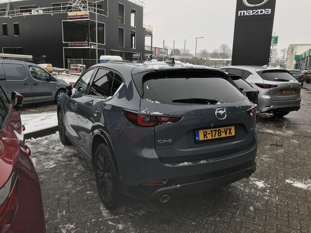 Mazda CX-5 2.0 SkyActiv-G 165 Homura Limited , Automaat, Trekhaak, Half leder, 360 Camera, Stoel/stuurverwarming, Adaptief.Cruise, Clima, PDC, LKA, Apple Carplay Android Auto, LMV 19 Inch
