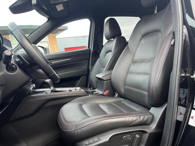 Mazda CX-5 2.0 e-SkyActiv-G M Hybrid 165 Homura Black Edition | Adap. Cruise Control | BOSE | Carplay | Trekhaak | Lederen bekleding | Elek. bedienbare achterklep