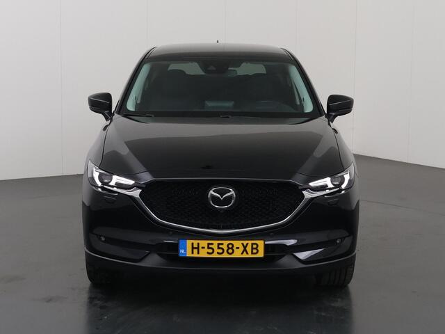 Mazda CX-5 2.0 SkyActiv-G 165 Luxury | 2000kg trekgewicht | Trekhaak | Navigatie | Stoelverwarming/koeling | Ele. verstelbare stoelen + geheugen | 360 Camera | DAB | Apple Carplay/Android Auto | HUD | Bose Audio |