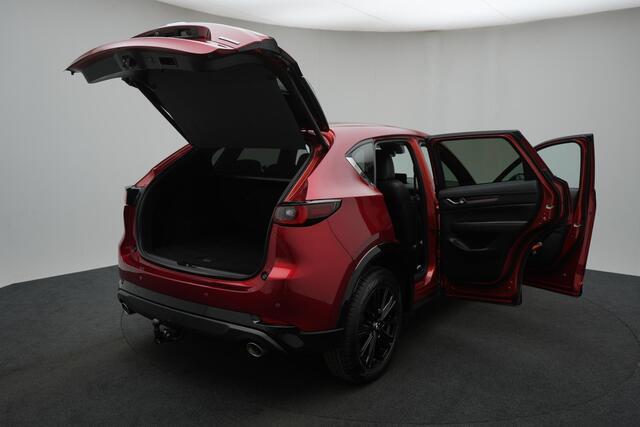 Mazda CX-5 2.0 e-SkyActiv-G Homura automaat met Black Comfort Pack, wegklapbare trekhaak en all-weather banden : dealer onderhouden