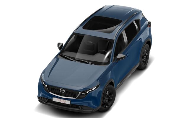 Mazda CX-5 Homura - Zwart lederen interieur & Panoramic Pack | 19-inch lichtmetalen velgen, Black | Alarmsysteem | Automatisch dimmende binnenspiegel met randloos design