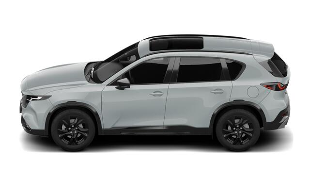 Mazda CX-5 Homura - Zwart lederen interieur & Panoramic Pack | 19-inch lichtmetalen velgen, Black | Alarmsysteem | Automatisch dimmende binnenspiegel met randloos design