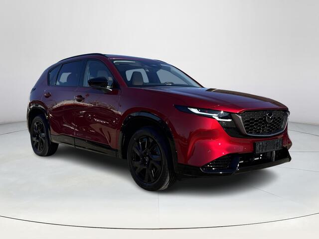 Mazda CX-5 2.5 E-SKYACTIV G 141 M HYBRID Homura | DEMO | Panoramisch Schuif/Kantel Dak | Stoelverwarming/Verkoeling | Stuurverwarming | Google Build-In | 360* Camera | BOSE-Premium Audio |