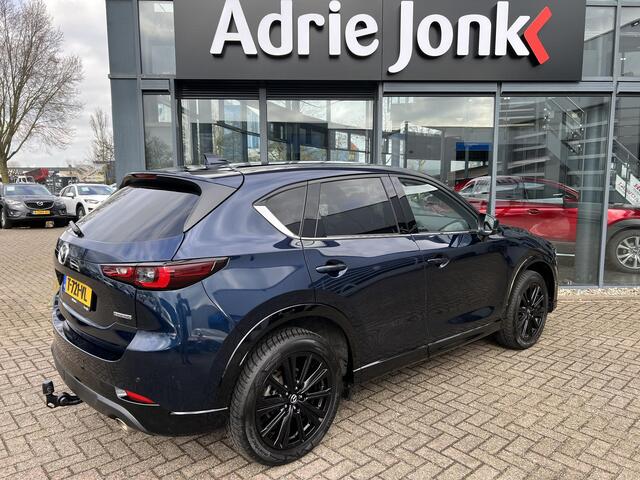 Mazda CX-5 2.0 e-SkyActiv-G M Hybrid 165 Homura AUTOMAAT | TREKHAAK | 360gr CAMERA | EL.A.KLEP | NAVIGATIE | APPLE CARPLAY/ANDROID AUTO | Bose AUDIO | 1e EIGENAAR | NED AUTO | DEALER ONDERHOUDEN |