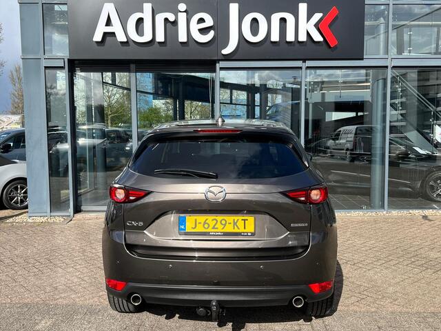 Mazda CX-5 2.0 SkyActiv-G 165 Style Selected | TREKHAAK | LEER | BOSE | 360 CAMERA | 19 INCH | APPLE & ANDROID AUTO | ELEK ACHTERKLEP |