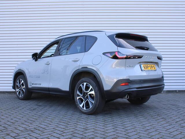 Mazda CX-5 2.5 E-SKYACTIV G 141 M HYBRID Exclusive-Line | Stuur-/stoelverwarming v+a | 360 Camera | HUD | Leer | Elek. stoelverstelling | Dodehoek detectie | LED |