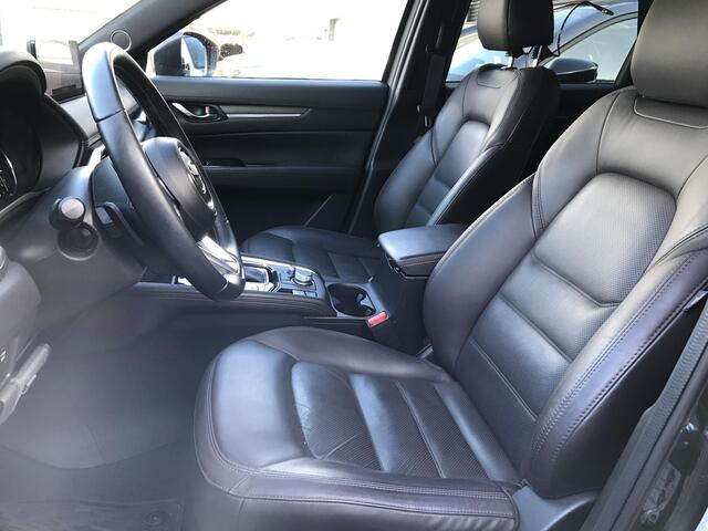 Mazda CX-5 2.0 e-SkyActiv-G M Hybrid 165 Takumi , Automaat, Trekhaak, Leer, 19 inch LMV, 360 View, NAVI, Adap. Cruise, Clima, Stuur en Stoelverwarming, Stoelventilatie, LKA, BSM, Auto. Achterklep