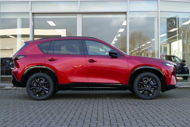 Mazda CX-5 2.5 E-SKYACTIV G 141 M HYBRID Homura | Voorraad auto | Snel rijden | Foto's ter illustratie |