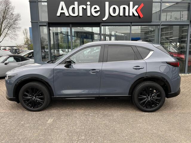 Mazda CX-5 2.0 e-SkyActiv-G M Hybrid 165 Homura AUTOMAAT | COMFORT PACK | LEDER | Bose AUDIO | 360gr. CAMERA | EL. A.KLEP | 1e EIGENAAR | NED.AUTO | LAGE KM STAND 30.574km |