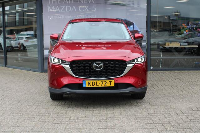 Mazda CX-5 2.5 SkyActiv-G 194 Luxury-Line , Automaat, 360 Camera, Bose, Stoel/Stuurverwarming, Adap.Cruise, LMV 19 Inch, Apple Carplay, Android Auto, HUD, PDC, LKA, BSM