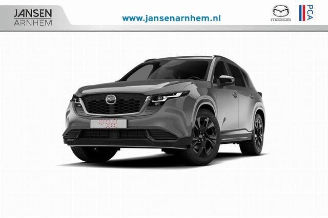 Mazda CX-5 Homura - Zwart lederen interieur | 19-inch lichtmetalen velgen, Black | Alarmsysteem | Automatisch dimmende binnenspiegel met randloos design