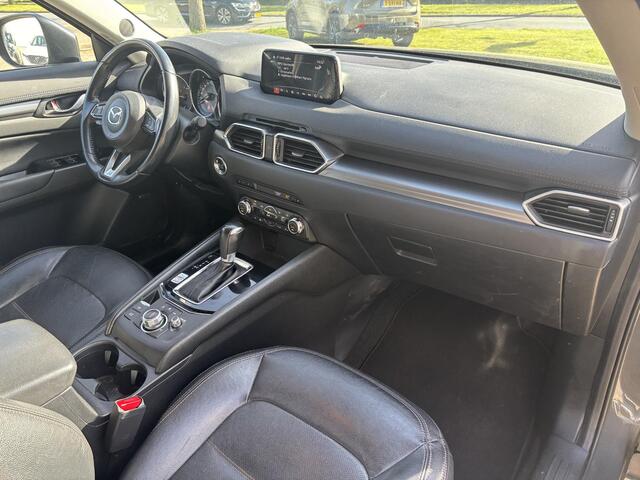 Mazda CX-5 2.0 SkyActiv-G 165 Skylease GT 1 Eig., Dealer Ondh., Leer, Stoelverw., Stuurverw., TrekhaakNavigatie, A-Rij-Camera, 19 inch, lichtmetaal, Bose
