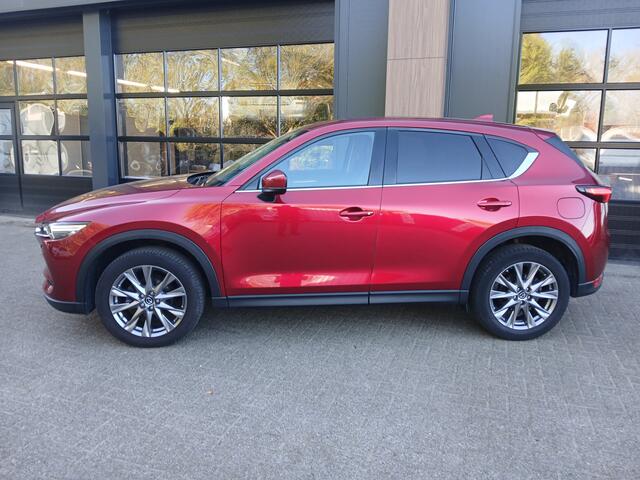 Mazda CX-5 2.0 SkyActiv-G 165 / leren bekleding / trekhaak / HUD / applecarplay / android auto