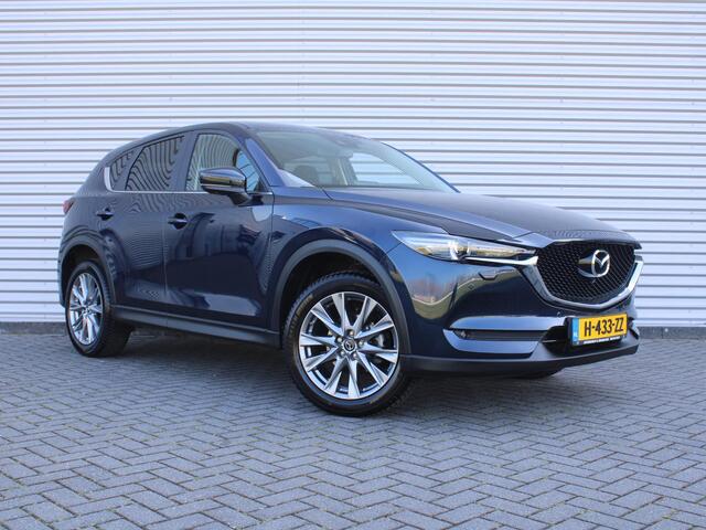 Mazda CX-5 2.0 SkyActiv-G 165 Comfort | Trekhaak | 360 Camera | Stuur-/stoelverwarming | Dodehoek detectie | 19" LM | HUD | Clima | Navi | Cruise | LED | I-active sense pack |