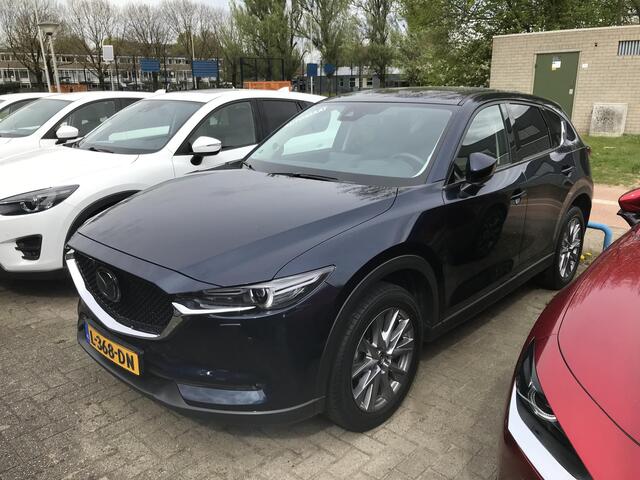 Mazda CX-5 2.0 SkyActiv-G 165 Luxury , Automaat, 19 inch LMV, Leder, Apple Carplay, 360 Camera, HUD, Bose, Adap. Cruise, Stuur/Stoel Verwarming, Stoelventilatie, LKA