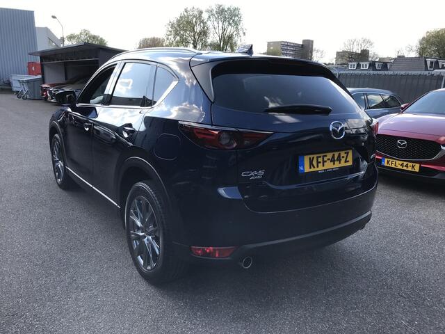 Mazda CX-5 2.5 4WD SkyActiv-G 194 Luxury , Automaat, Leder, Schuif/Kanteldak, 19 Inch LMV, 360 Camera, Adap. Cruise, Stoelventilatie, Stuur/Stoelverwarming, Bose