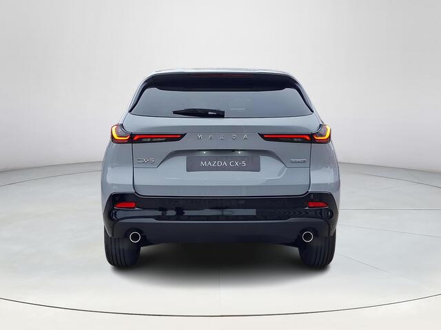 Mazda CX-5 2.5 E-SKYACTIV G 141 M HYBRID Homura | Voorraad auto leverbaar vanaf maart 2026 | Panoramisch Schuif/Kanteldak | Zwart lederen interieur |