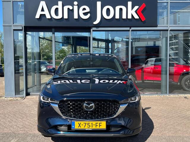 Mazda CX-5 2.0 e-SkyActiv-G M Hybrid 165 Takumi | AUTOMAAT | TREKHAAK | 360 CAMERA | ELEKR A.KLEP | LEDER | STOEL + STUUR VERWARMING | STOEL VENTILATIE |