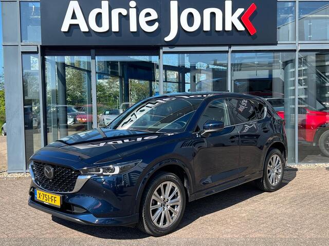 Mazda CX-5 2.0 e-SkyActiv-G M Hybrid 165 Takumi | AUTOMAAT | TREKHAAK | 360 CAMERA | ELEKR A.KLEP | LEDER | STOEL + STUUR VERWARMING | STOEL VENTILATIE |