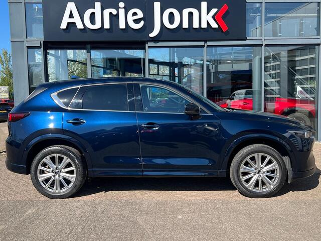 Mazda CX-5 2.0 e-SkyActiv-G M Hybrid 165 Takumi | AUTOMAAT | TREKHAAK | 360 CAMERA | ELEKR A.KLEP | LEDER | STOEL + STUUR VERWARMING | STOEL VENTILATIE |