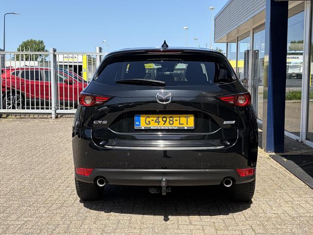 Mazda CX-5 2.0 SkyActiv-G 165 Sport Selected / Automaat / NL-Auto / 1e-Eigenaar / Head-Up Display / Stuur-/Stoelverwarming / Trekhaak / Cruise-Control / Rondom-Camerazicht / LED / Dodehoek-Detectie / Climate-Control / DAB Radio-Bluetooth / Camera / 19'' LMV / All-S