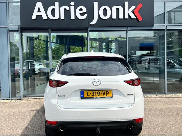 Mazda CX-5 2.0 SkyActiv-G 165 Sportive AUTOMAAT | WEGKLAPBARE TREKHAAK | 360 CAMERA | LEDER/ALCANTARA | BOSE AUDIO | EL. A. KLEP | STOELVERWARMING | NED. AUTO | 1e EIG. |