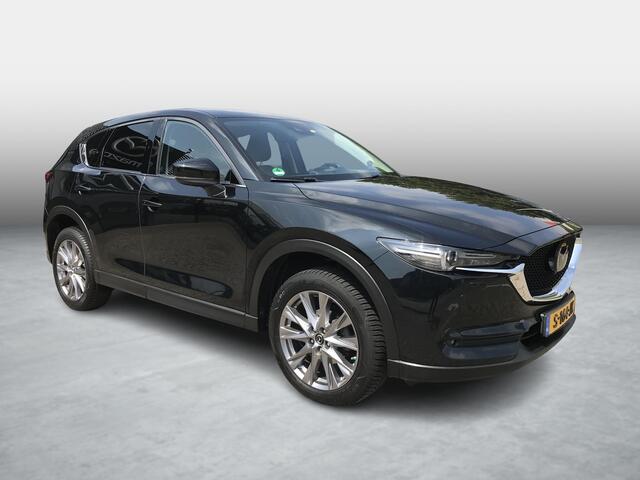 Mazda CX-5 2.5 SkyActiv-G 194 GT-M , Automaat, Trekhaak, Leder, All Season, 19 Inch LMV, HUD, 360 View, Apple Carplay, Bose, Stuur/Stoelverwarming, Stoelventilatie, Adap. Cruise, Auto. Achterklep