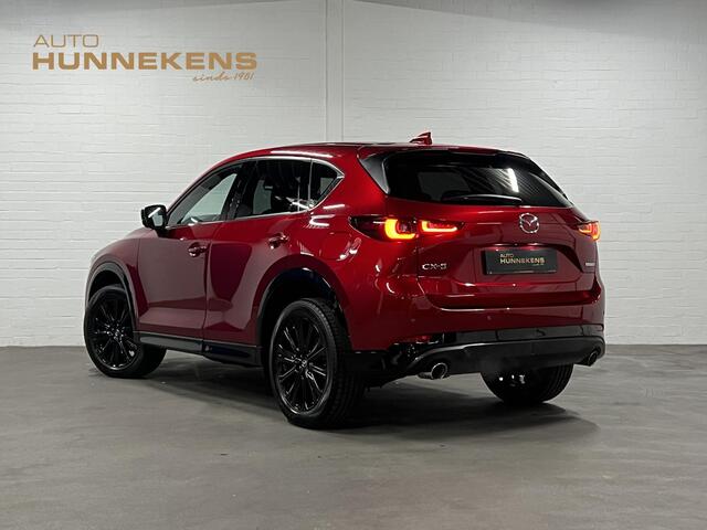 Mazda CX-5 2.0 SkyActiv-G 165 Homura Adapt. cruise control | Stoel-/stuurverwarming | Climate control | 360 camera | Head-up display | Navigatie