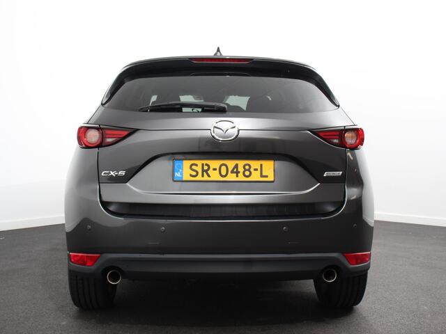 Mazda CX-5 2.0 SkyActiv-G 165pk Automaat Skylease+ Climate control Cruise control Led Trekhaak Afneembaar Lichtmetalen velgen Parkeersensoren Voorstoelen verwarmd Navigatie Stuurverwarming