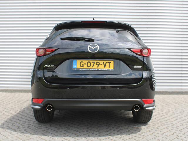 Mazda CX-5 2.0 SkyActiv-G 6AT 165PK Business Luxury | Stuur-/stoelverwarming + ventilatie | Geheugenstoel | 360 Camera | HUD | Leer | 19" LM | Dodehoek detectie | Bose |