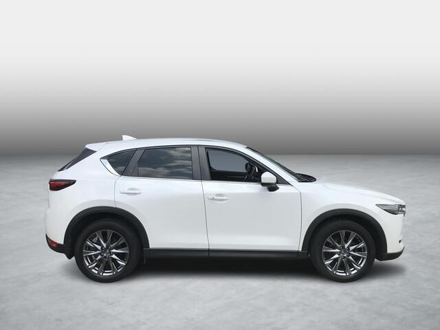 Mazda CX-5 2.0 SkyActiv-G 165 Skylease GT , Automaat, Trekhaak, 19 Inch LMV, Leder, Stuur/Stoelverwarming, Bose, Navi, parkeersensoren, SCBC