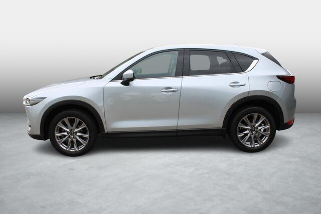 Mazda CX-5 2.0 SkyActiv-G 165 Luxury , Automaat, Trekhaak, Leder, 360 Camera, Bose, Clima, Adap.Cruise, Stoel/Stuurverwarming, Stoelventilatie, Apple Carplay, Android Auto, PDC, LKA