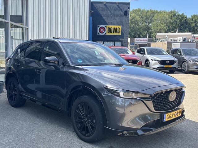 Mazda CX-5 2.0 e-SkyActiv-G M Hybrid 165 Homura NL- Auto,1e Eig., Dealer Onderh., Sunroof, Trekhaak, Bose, 360 Camera, Cruise Controle Ad., Elektr. Stoelen + Best.geheugen., Stoel ventilatie, Stoel verw., Stuur verw.