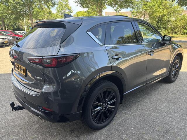 Mazda CX-5 2.0 e-SkyActiv-G M Hybrid 165 Homura NL- Auto,1e Eig., Dealer Onderh., Sunroof, Trekhaak, Bose, 360 Camera, Cruise Controle Ad., Elektr. Stoelen + Best.geheugen., Stoel ventilatie, Stoel verw., Stuur verw.