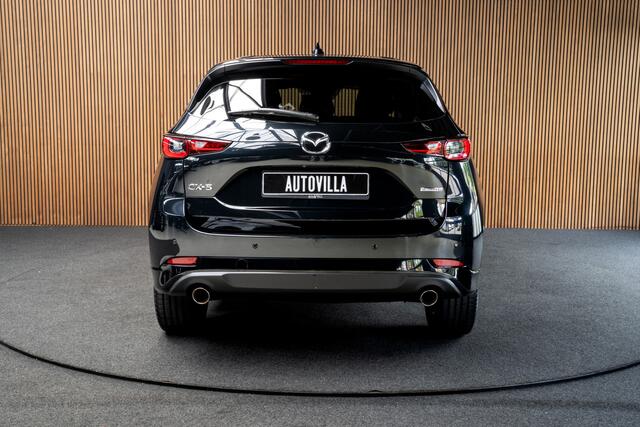Mazda CX-5 2.5 SkyActiv-G 194 HUD Leder Bose 360 ° Memory seats Navi Matrix LED PDC Stuur- & stoelverwarming Elektr. bedienbare achterklep Climate C. Cruise C. LM velgen BTW auto!