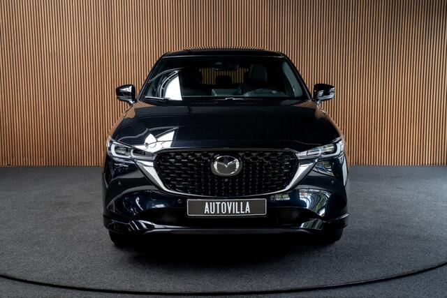 Mazda CX-5 2.5 SkyActiv-G 194 HUD Leder Bose 360 ° Memory seats Navi Matrix LED PDC Stuur- & stoelverwarming Elektr. bedienbare achterklep Climate C. Cruise C. LM velgen BTW auto!