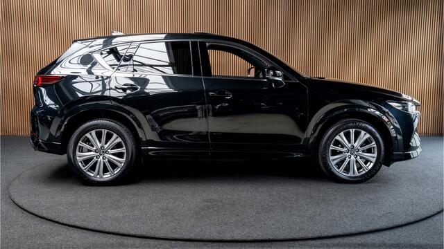 Mazda CX-5 2.5 SkyActiv-G 194 HUD Leder Bose 360 ° Memory seats Navi Matrix LED PDC Stuur- & stoelverwarming Elektr. bedienbare achterklep Climate C. Cruise C. LM velgen BTW auto!