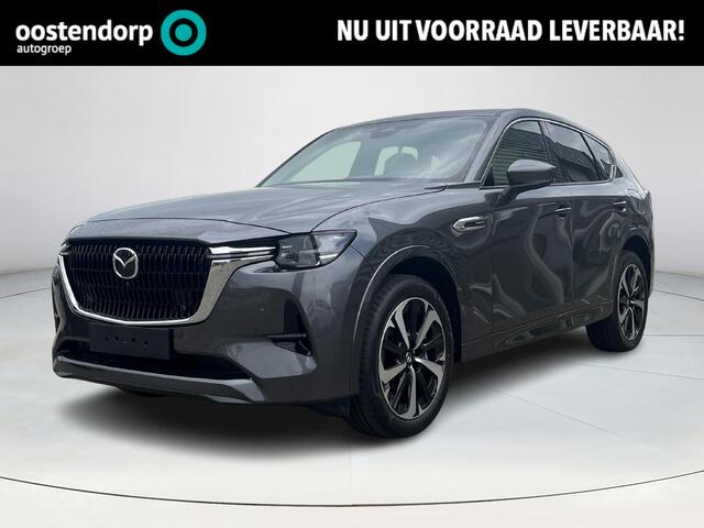 Mazda CX-60 2.5 e-SkyActiv PHEV Takumi Plus Draadloze Apple Carplay Android Auto | Panoramisch schuif kanteldak | Head up display | Bose | 360 camera | Elektrische achterklep | Stoelgeheugen | Stoelkoeling/verwarming | Dodehoeksensoren | Adaptieve led koplampen | Ad