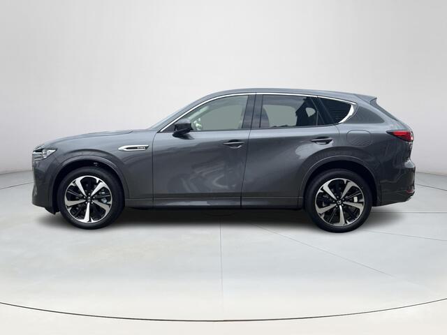 Mazda CX-60 2.5 e-SkyActiv PHEV Takumi Plus Draadloze Apple Carplay Android Auto | Panoramisch schuif kanteldak | Head up display | Bose | 360 camera | Elektrische achterklep | Stoelgeheugen | Stoelkoeling/verwarming | Dodehoeksensoren | Adaptieve led koplampen | Ad