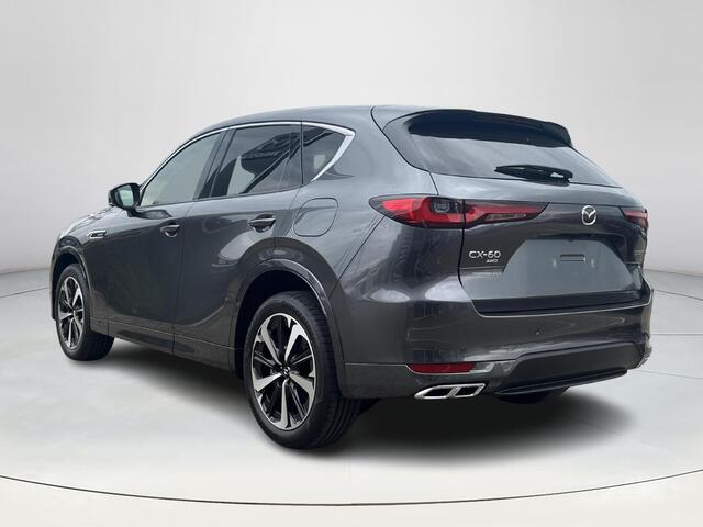 Mazda CX-60 2.5 e-SkyActiv PHEV Takumi Plus Draadloze Apple Carplay Android Auto | Panoramisch schuif kanteldak | Head up display | Bose | 360 camera | Elektrische achterklep | Stoelgeheugen | Stoelkoeling/verwarming | Dodehoeksensoren | Adaptieve led koplampen | Ad