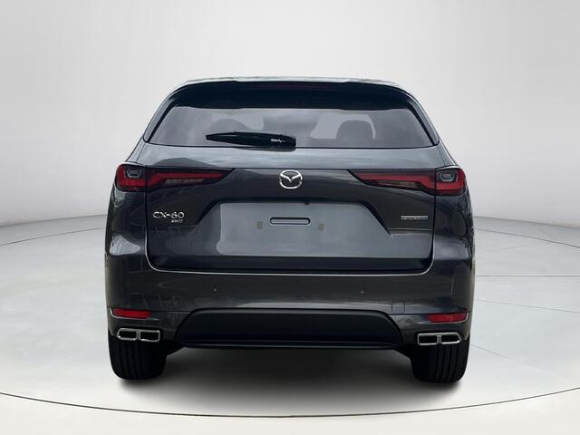 Mazda CX-60 2.5 e-SkyActiv PHEV Takumi Plus Draadloze Apple Carplay Android Auto | Panoramisch schuif kanteldak | Head up display | Bose | 360 camera | Elektrische achterklep | Stoelgeheugen | Stoelkoeling/verwarming | Dodehoeksensoren | Adaptieve led koplampen | Ad