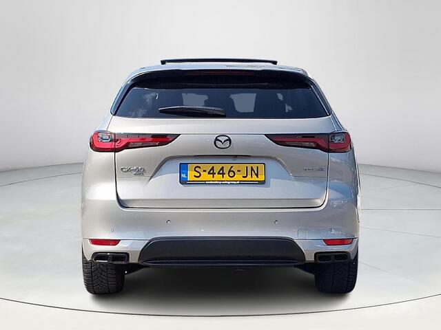 Mazda CX-60 2.5 e-SkyActiv PHEV Homura | Apple Carplay/Android Auto | Panoramisch schuif/kantel dak | Elektrische trekhaak | Stoelverwarming/verkoeling | Adaptief Cruise Control | Elektrische achterklep |