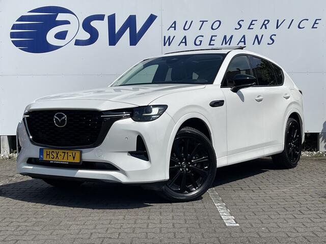 Mazda CX-60 2.5 e-SkyActiv PHEV Homura Plus | Trekhaak | Pano | Leder | ACC | 360* Camera | HUD | BOMVOL!