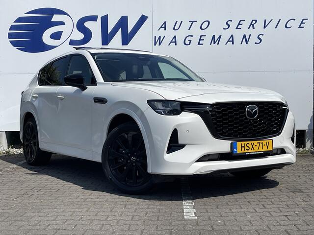 Mazda CX-60 2.5 e-SkyActiv PHEV Homura Plus | Trekhaak | Pano | Leder | ACC | 360* Camera | HUD | BOMVOL!