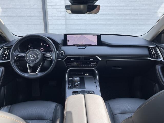 Mazda CX-60 2.5 e-SkyActiv PHEV Homura Plus | Trekhaak | Pano | Leder | ACC | 360* Camera | HUD | BOMVOL!
