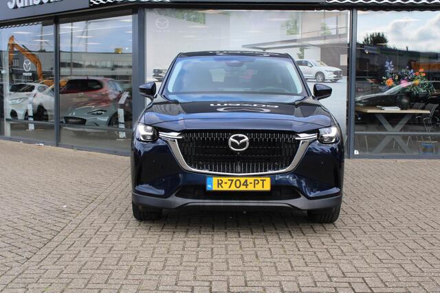 Mazda CX-60 2.5 e-SkyActiv PHEV Exclusive-Line , Automaat, CS Pack, DA Pack, P Pack, Adap. Cruise, Leder, Stoelverwarming, Stoelverkoeling, Stuurverwarming, Bose, 360 Camera, Clima, Navi, Apple Carplay, Elektrische klep, LMV 20 Inch, Schuif/kanteldak